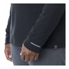 Men's ASGARD Eco Knit Quarter Zip Standard | Black | L | No Imprint | not available | not available