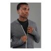 Men’s  Garner Knit Full Zip Hoody Standard | Heather Dark Charcoal | 2XL | No Imprint | not available | not available