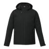 Men's Bryce  Insulated Softshell  Jacket Standard | Black | S | No Imprint | not available | not available