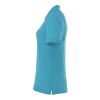 Womens CRANDALL Short Sleeve Polo Light Blue | 2XL