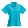 Women's MORENO TEXT MICRO SS POLO Standard | Light Blue | S | No Imprint | not available | not available