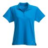 Women's MORENO TEXT MICRO SS POLO Blue | M
