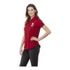 Women's REMUS SS Polo Standard | Team Red Heather-Black | 3XL | No Imprint | not available | not available