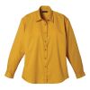 Women's LONG SLEEVE DRESS SHIRT Standard | Yellow | M | No Imprint | not available | not available