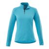 Women's TAZA Knit Quarter Zip Standard | Aspen Heather | L | No Imprint | not available | not available