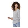 SOMOTO Eco Long Sleeve Tee - Women's Standard | Heather Grey | XS | No Imprint | not available | not available
