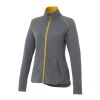 Women's TAMARACK Full Zip Jacket Standard | Yellow-Heather Charcoal | L | No Imprint | not available | not available