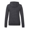 Women's Space Dye Zip Hoodie Standard | Black | M | No Imprint | not available | not available