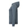 Women's Organic Cotton Zip Hoodie Metro Blue | XS
