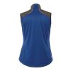 Women's NASAK Hybrid Softshell Vest Standard | Metro Blue-Black Smoke Heather | 2XL | No Imprint | not available | not available