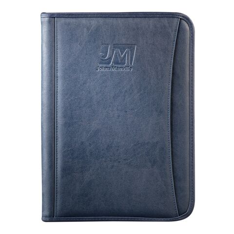 DuraHyde Zippered Padfolio Blue | No Imprint | not available | not available