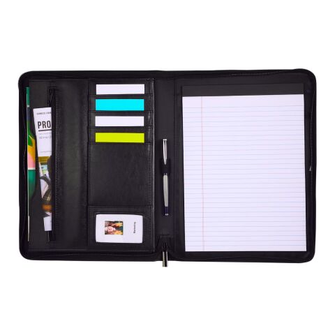 Renaissance Zippered Padfolio Black | No Imprint | not available | not available