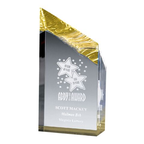 Medium Chisel Tower Award Gold | No Imprint