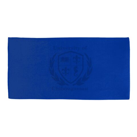 35" X 60" Velour Beach Towel Royal Blue