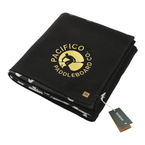 tentree Organic Cotton Juniper Blanket Standard | Black | No Imprint | not available | not available