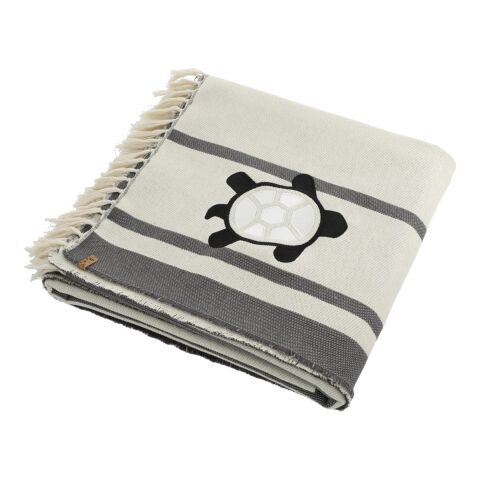 Tentree Organic Cotton Ocean Breeze Throw Grey Storm-White | No Imprint | not available | not available