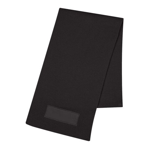 Knit Scarf With Patch Black | No Imprint | not available | not available