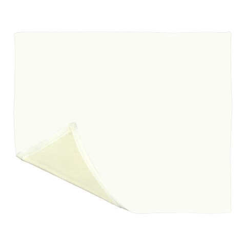 30&quot; X 40&quot; Silk Touch Sherpa Blanket White | No Imprint | not available | not available