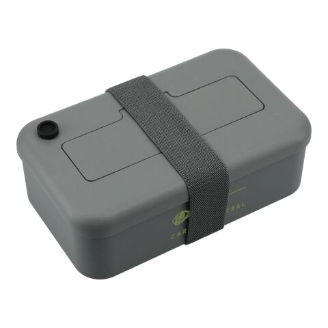 Bamboo Fiber Lunch Box with Utensil Pocket Gray | No Imprint | not available | not available