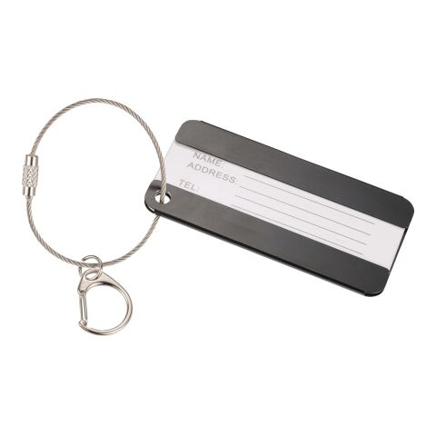 Aluminum Identification Tag Standard | Black | No Imprint | not available | not available
