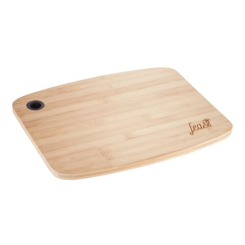 FSC Large Bamboo Cutting Board with Silicone Grip Standard | Black | No Imprint | not available | not available