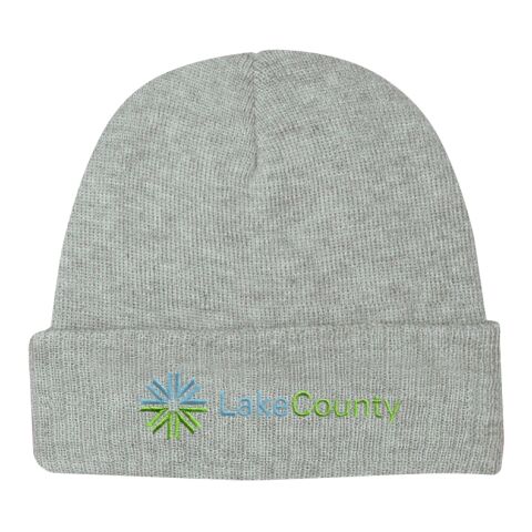 KNIT BEANIE WITH CUFF Gray | No Imprint | not available | not available