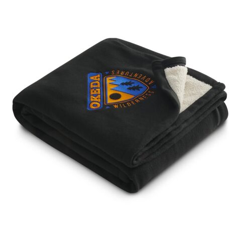 Fleece-Sherpa Blanket Black | No Imprint | not available | not available