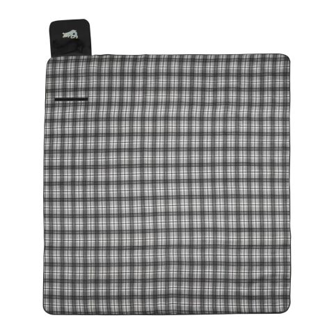 Extra Large Plaid Picnic Blanket Black | No Imprint | not available | not available
