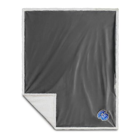 Field &amp; Co. 100% Recycled PET Sherpa Blanket Gray