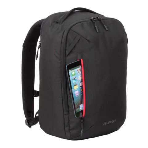 elleven™ Luminous 15&quot; Recycled Laptop Backpack Standard | Black | No Imprint | not available | not available