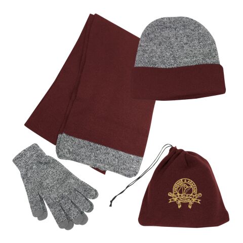 Cold Weather Set Maroon Gray | No Imprint | not available | not available