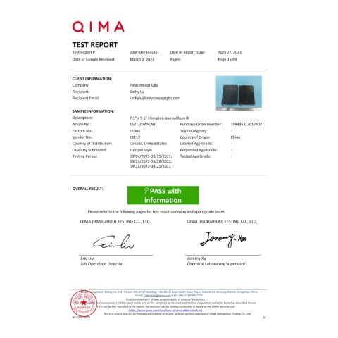 7.5&quot; x 9.5&quot; Hampton JournalBook® Navy | No Imprint | not available | not available