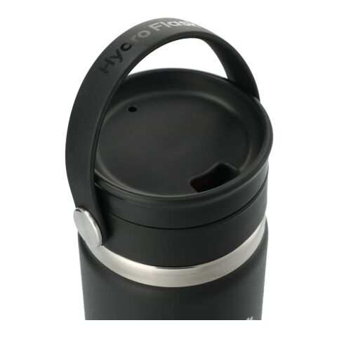 Hydro Flask® Wide Mouth With Flex Sip™ Lid 20oz Standard | Black | Laser Engraving | Centered on tumbler opposite Hydro Flask, - CENTER OF ART 3.75&quot; up from bottom | 1.75 Inches × 4.75 Inches