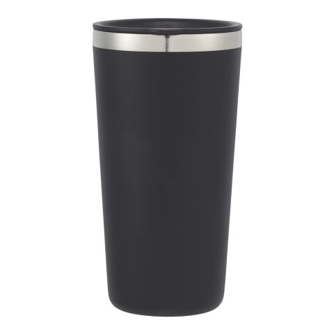 Hydro Flask® All Around™ Tumbler 20oz Standard | Black | Laser Engraving | Centered on tumbler opposite Hydro Flask, - Center of art 3.05&quot; up from bottom | 1.75 Inches × 4.00 Inches