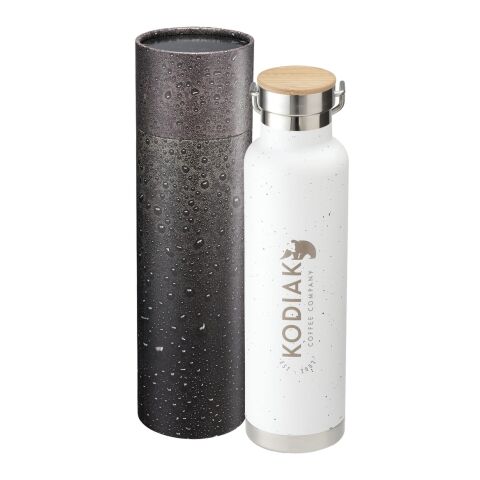 Speckled Thor Bottle 22oz With Cylindrical Box White | No Imprint