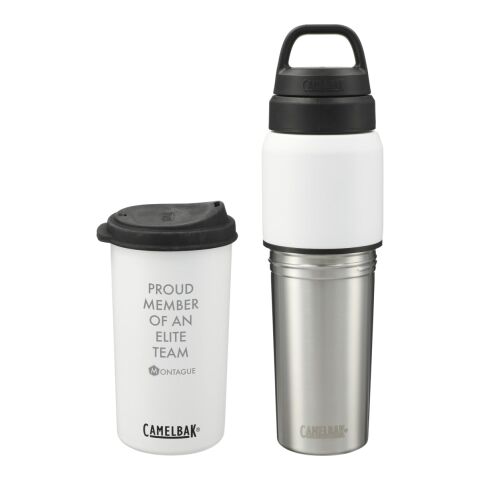 CamelBak MultiBev 22oz Bottle &amp; 16oz Cup Standard | White | No Imprint | not available | not available
