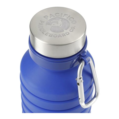 Zigoo Silicone Collapsible Bottle 18oz Standard | Blue | No Imprint | not available