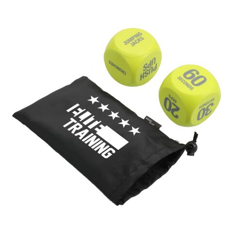 2 Piece Exercise Dice Yellow | No Imprint | not available | not available