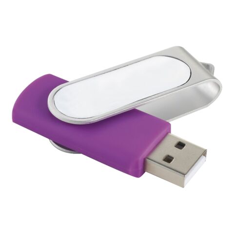 Domeable Rotate Flash Drive 1GB Standard | Purple | No Imprint | not available | not available