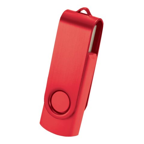 Rotate 2Tone Flash Drive 4GB Standard | Red | No Imprint | not available | not available