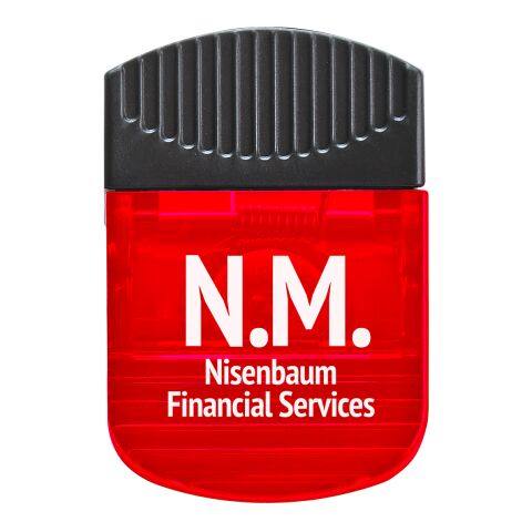 WIDE RECTANGLE CLIP Red | No Imprint | not available | not available