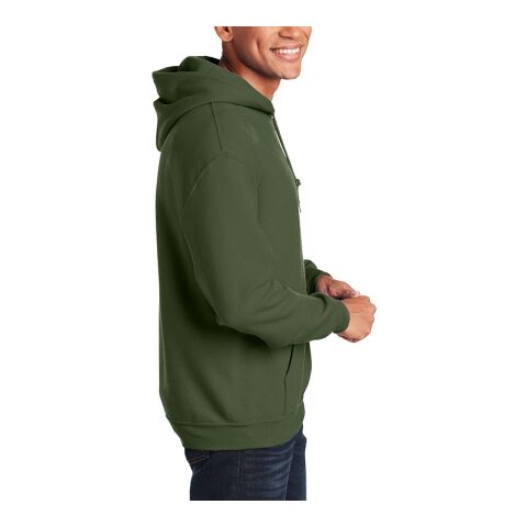 Gildan® Adult Heavy Blend™ Hooded Sweatshirt Green | L | No Imprint