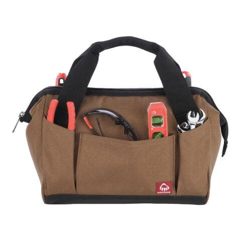 Wolverine 13 inch 14 pocket Tool Bag Chestnut | No Imprint | not available | not available