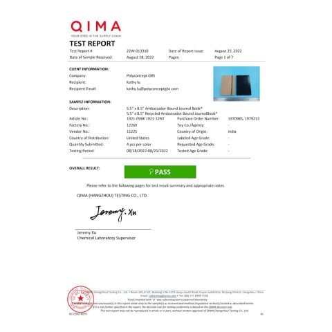 5.5&quot; x 8.5&quot; Ambassador Bound JournalBook® Navy | No Imprint | not available | not available