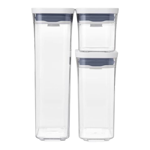 OXO 3-piece Slim POP Container Set Clear | No Imprint | not available | not available