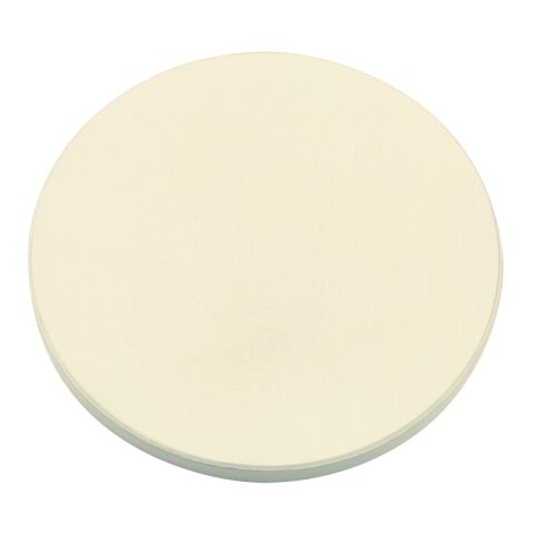 Round Absorbent Coaster White | No Imprint | not available