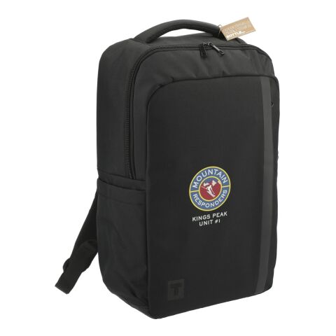 Tranzip Recycled 17&quot; Computer Backpack Black | No Imprint | not available | not available