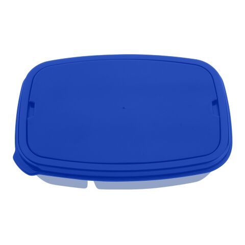 2-Section Lunch Container Blue | No Imprint | not available | not available