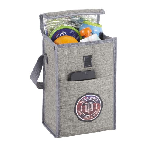 Reclaim Recycled 4 Can Lunch Cooler Graphite | No Imprint | not available | not available
