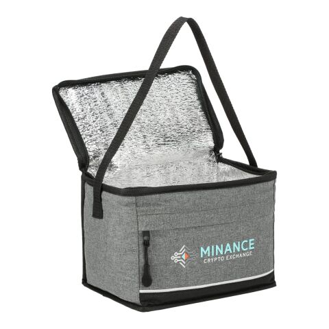 Quarry 6 Can Lunch Cooler Graphite | No Imprint | not available | not available